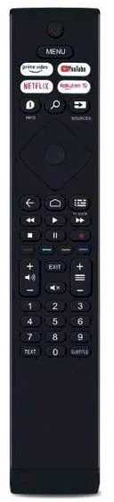 Lamex LXP4501 Remote TV controller Philips BRC0984501/01 SMART