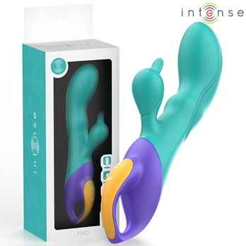 Intense Fun INTENSE - FRED RABBIT VIBRATOR Mėlynas