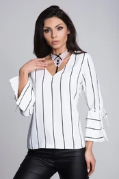 Julimex Deko apykaklė Lady Boss Collet Baltas | Balta kaina