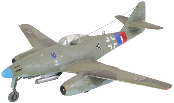 Konstruktorius Revell Messerschmitt Me 262 A-1a 04166, plastikas
