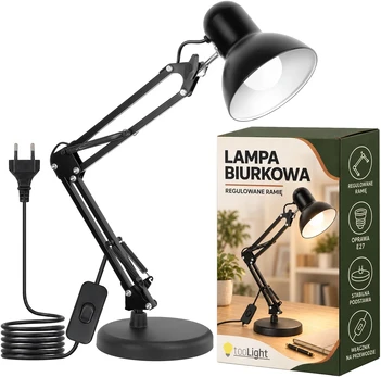 Toolight Stalinė Lempa Jnh042-1td Juodas