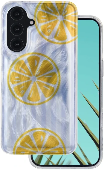 Dėklas Telforceone Ultra Trendy Summer case for Samsung Galaxy S26 lemon
