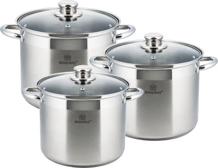 King Hoff KingHoff GARNKI KINGHOFF 6 ELE 9L / 7L / 5L [KH-4310]