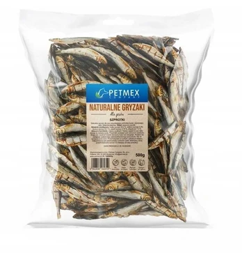 PETMEX Szprotki 500g