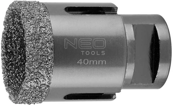 Neo Tools 40 mm x M14 deimantinis skylių pjūklas