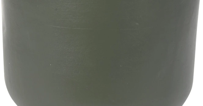 Lauko vazonas, žalios sp., 37 x 37 x 32 cm.