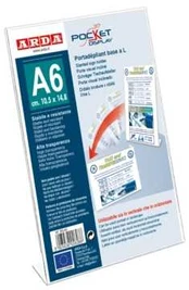Arda Skilteholder A6 L-fod