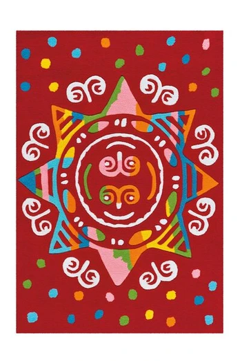 Kilimas Spirit , 110x160 cm, raudonas