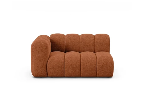 Left Modular Sofa, "Lupine", 2 Seats, 145x95x70, Brick