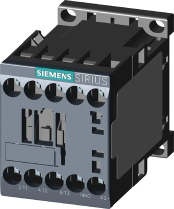 Siemens maitinimo kontaktorius 9A 3P 230V AC 1NO 0R S00 (3RT2016-1AP01)