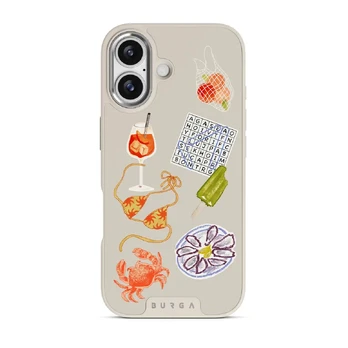 Seaside Muse - iPhone 17 Case, Elite Light (MagSafe) / Silver