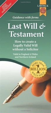 Last Will & Testament Form Pack