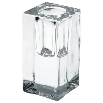 Žvakidė Domoletti MUPRZ253327, stiklas, 8 cm, skaidri