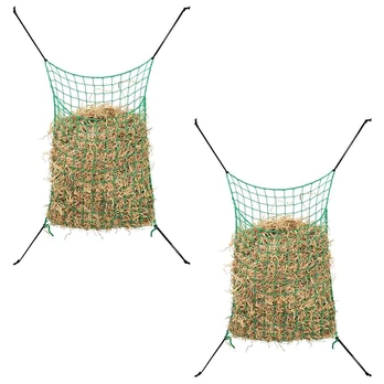 Kvadratinis tinklas šienui, 0,9x1,5 m, 2 vnt., pp