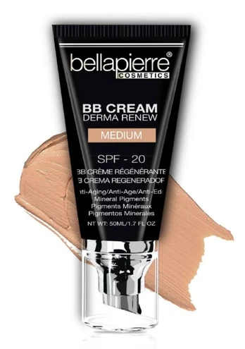 Maskuojamasis veido kremas Bellapierre BB Medium BBC003, 50 ml