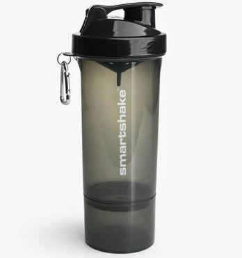 SmartShake SLIM, Gunsmoke Black, 600 ml