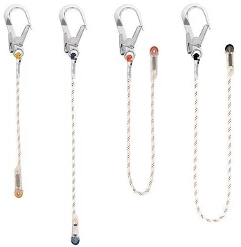 Savisaugos ūsai Singing rock lanyard 'I'+ didelė jungtis - 80