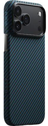 Dėklas Pitaka Ultra Slim Case Apple iPhone 17 Pro Max, mėlynas