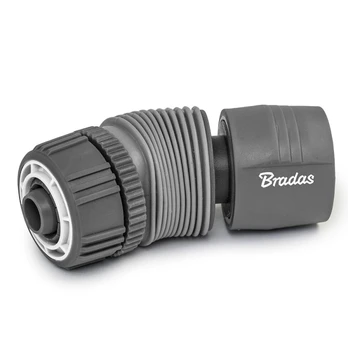 Greita jungtis 1/2" Bradas Baltas LINE SOFT su kampo reguliavimu