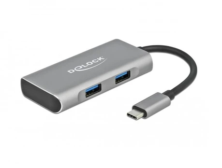 HUB USB Delock 2x USB-C + 2x USB-A 3.2 Gen2 (63260)