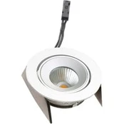 Įleidžiamas LED šviestuvas SR 68 43°, baltos spalvos