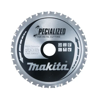 Pjovimo diskas metalui MAKITA 185x30 mm 38T