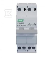 F&F PRZEŁĄCZNIK SIEĆ-AGREGAT 2-P 63 A