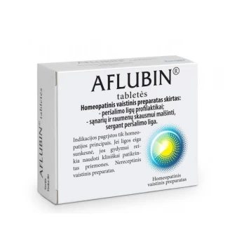 AFLUBIN tabletės N48