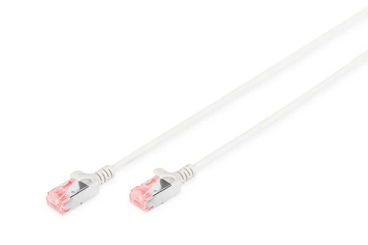 Digitus DIGITUS CAT 6 U/FTP Slim Patchkabel 10m grau