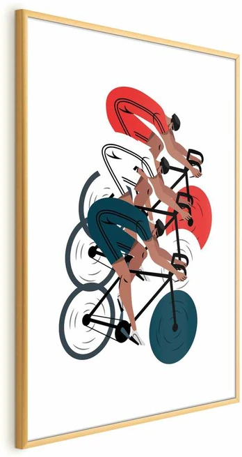 Artgeist Plakatas - Olympics - Cycling Race