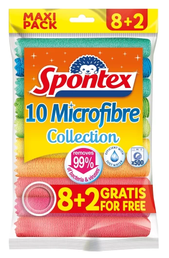 Spontex Allzwecktücher Mikropluoštas 10er Pack