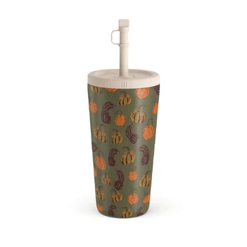 Pumpkin Season - Travel Mug, 500 ml / Straw