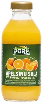 Apelsīnu sula PŪRE 330ml(DEP)