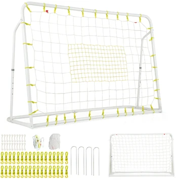 Futbolo vartai 187 x 60 x 102–122,5 cm