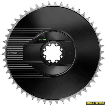 Galios matuoklis SRAM Kit DM 50T Red AXS E1 Aero Black/Silver (Power Meter including Chainring)