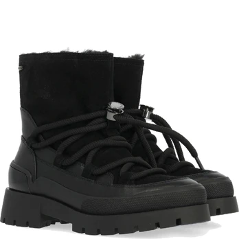 Aulinukai moterims, Juoda, Pisana booties