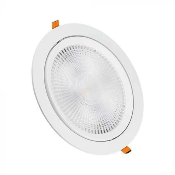 20W LED įleidžiamas šviestuvas, baltas, 3000K, SAMSUNG LED chip