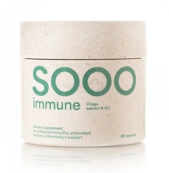 SOOO immune: Chaga extract 9-11:1 350 mg, N90