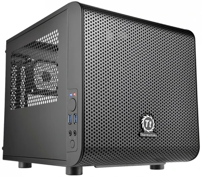 Core V1 MiniITX IS UB3.0 Window (1x200mm), black