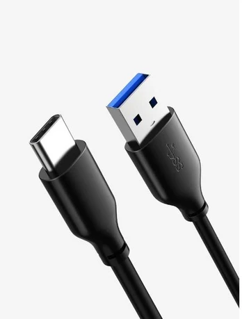 Cabletime CT-C160-U33-CMAMN-B2, 2 m, USB C, USB A, USB 3.2 Gen 1 (3.1 Gen 1), 5 Gbit/s, Juodas