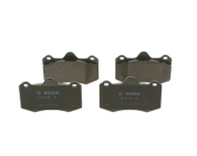 BOSCH 0 986 424 399 Brake pad set kaina