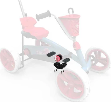 Berg Buzzy 2-in-1 - Crank shaft incl. pedals Bloom