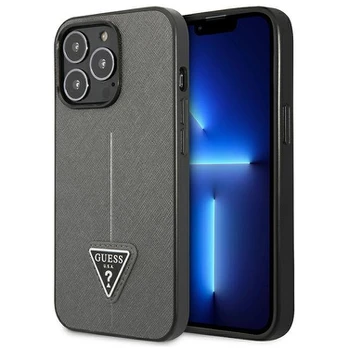 Atspėk Apple „iPhone 13 Pro PU Saffiano Triangle“ dėklas