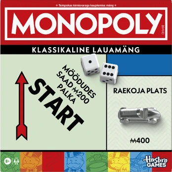 Stalo žaidimas Monopolis Hasbro Gaming Classic, EE
