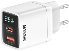 Sandberg 2in1 Charger 1xUSB-C 1xUSB 35W kaina