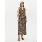 ONLY Kokteilinė suknelė Elema 15227247 Ruda Regular Fit