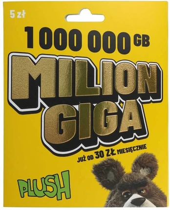 OEM pradinė kortelė PLUSH 5 PLN MAXI