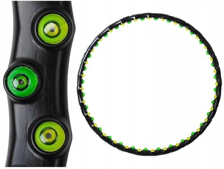 Gimnastikos lankas Hula Hoop Double Massage
