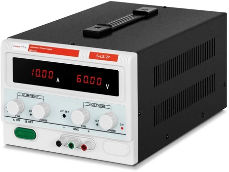Laboratorinis impulsinis maitinimo šaltinis 0-60V 0-10A DC