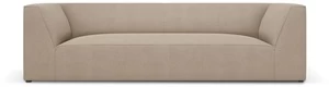 Sofa Micadoni Home Ruby, smėlio, 232 x 92 cm x 69 cm